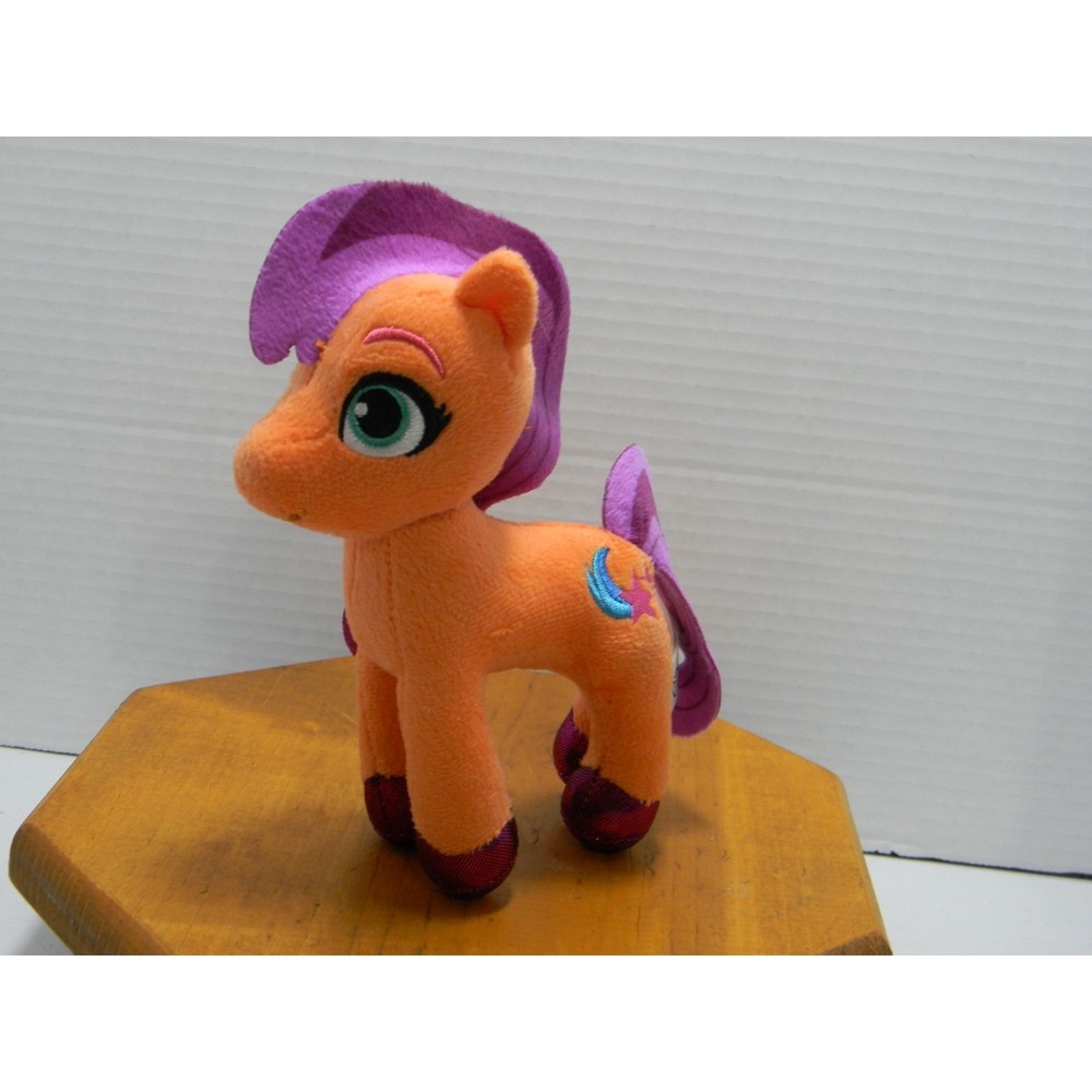 My Little Pony Sunny Starscout Plush 7" Orange Purple Just Play Hasbro 2